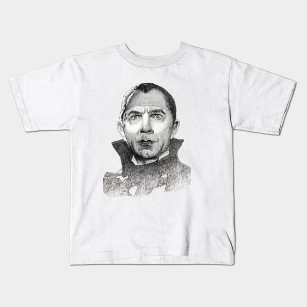 Bela lugosi dracula Kids T-Shirt by calibos